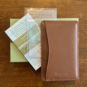 Levenger Shirt Pocket Briefcase - Saddle Color